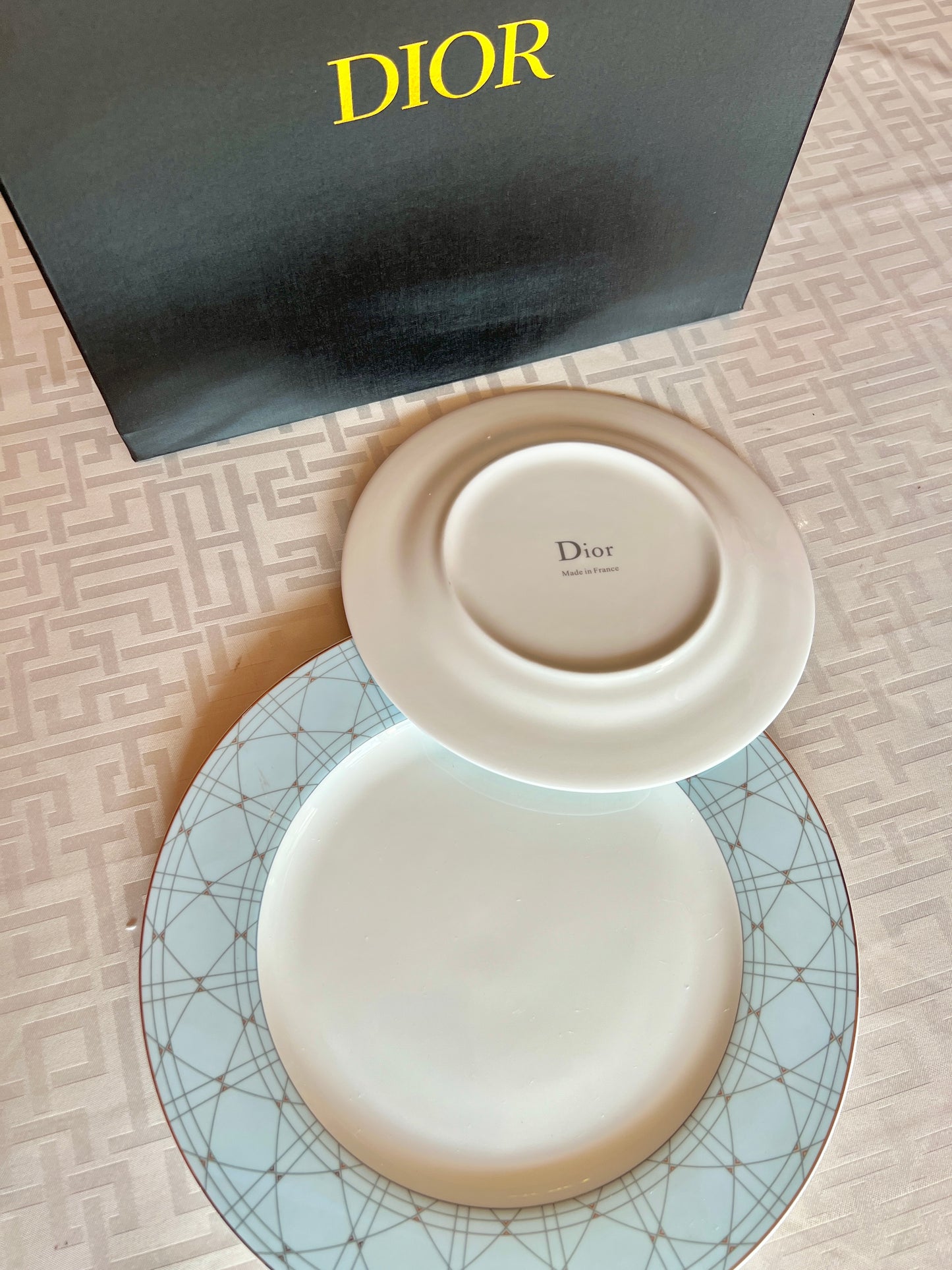 CD inspired 2piece Dinnerware Set