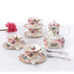 Elina Teaset with 2 tier cake stand