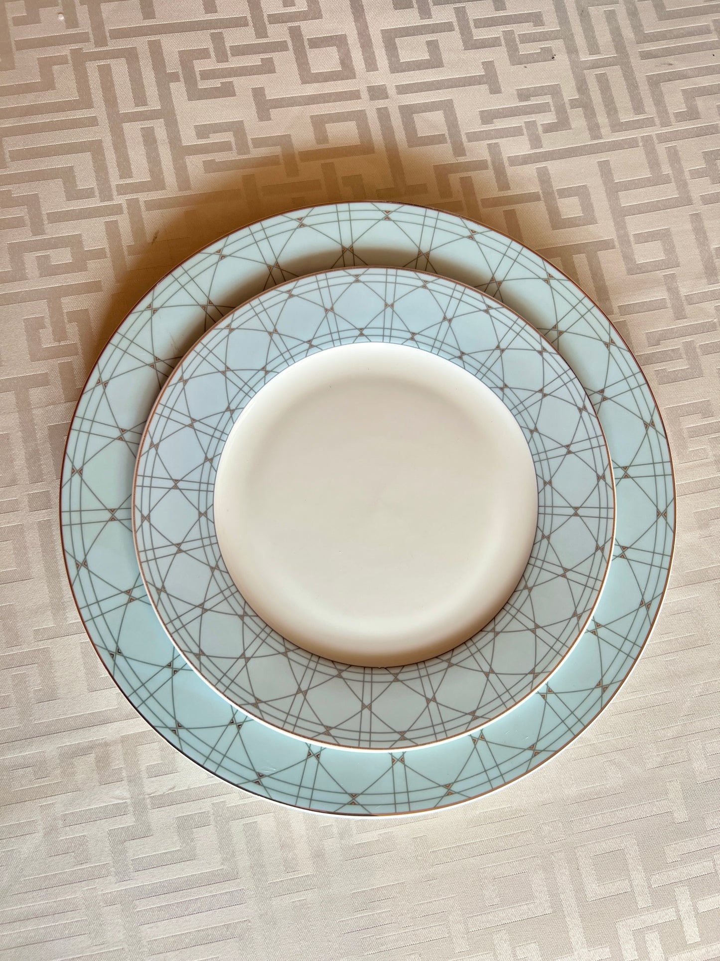 CD inspired 2piece Dinnerware Set