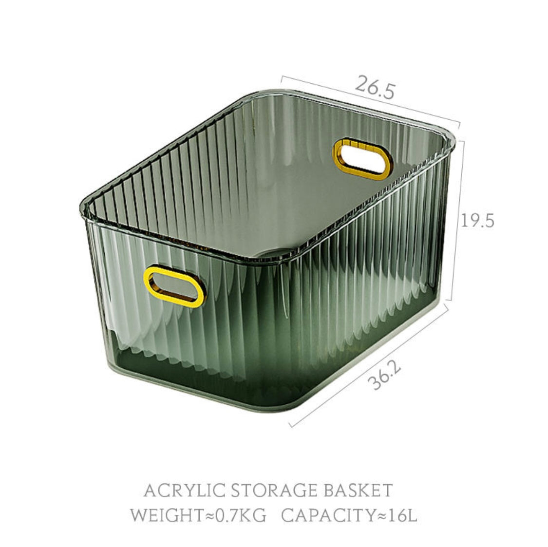 Lolita Acrylic Storage Basket