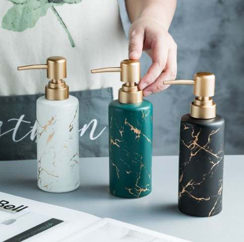 Kenji Marble soap dispenser