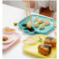 Mila Dumpling Ceramic Glazed Plate