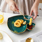 Kelsey Heart Dumpling Plate
