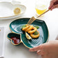 Kelsey Heart Dumpling Plate