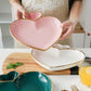 Kelsey Heart Dumpling Plate