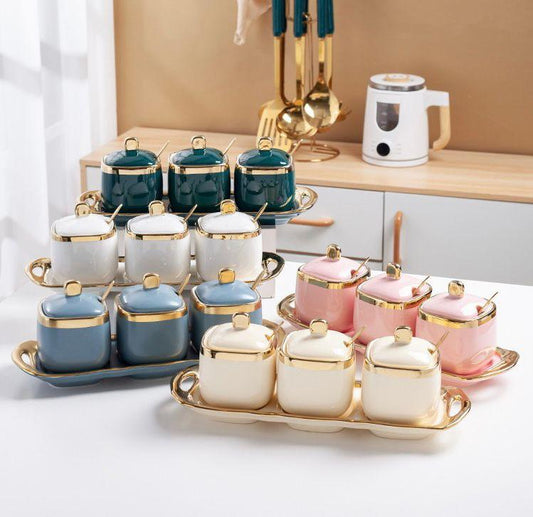 Miel seasoning jar set