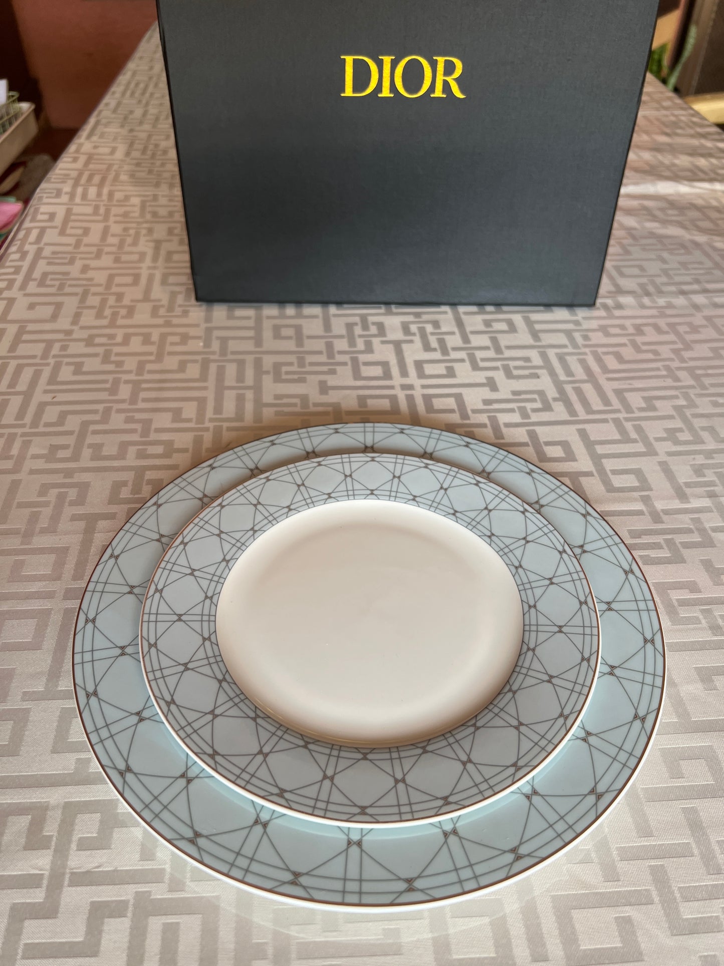 CD inspired 2piece Dinnerware Set