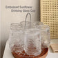 Sunflower drinking glass