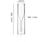 Alvaro 2pc double wall champagne flute